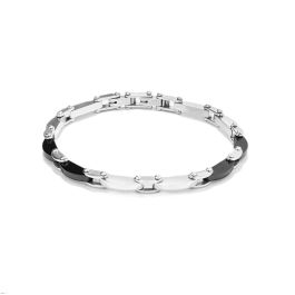 Pulsera Hombre Radiant RH000006 Negro Plateado Precio: 61.68999991. SKU: B12ZVQYSXR
