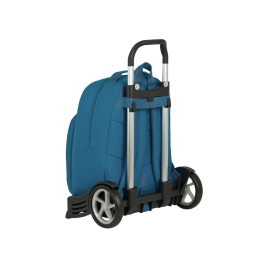 Mochila Escolar con Ruedas Evolution BlackFit8 Egeo Azul (32 x 42 x 15 cm)