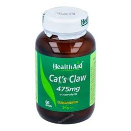 Health Aid Uña de Gato Corteza Interna 60 Comprimidos - Antiinflamatorio, Antioxidante, Inmunoestimulante, Apto Vegetarianos y Veganos Precio: 32.5000005. SKU: B1G8MBKV2P