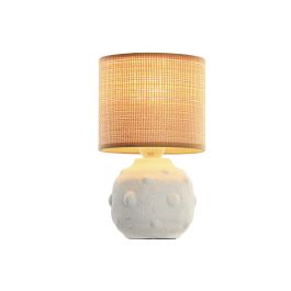 Lampara Sobremesa Mediterraneo DKD Home Decor Blanco Marron 15 x 25 x 15 cm (6 Unidades) Lampara Sobremesa Mediterraneo DKD Home Decor Blanco Marron 15 x 25 x 15 cm (6 Unidades)