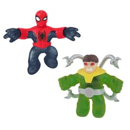 Bandai Pack 2 Figuras Goo Jit Zu Marvel Spiderman vs DR Octopus