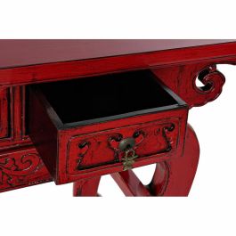 Consola Oriental DKD Home Decor Rojo 37 x 89 x 135 cm