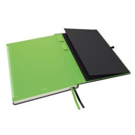 Cuaderno Con Gomilla Leitz Complete Tapa Dura Din A4 80 Hojas Cuadro 5 mm Color Negro