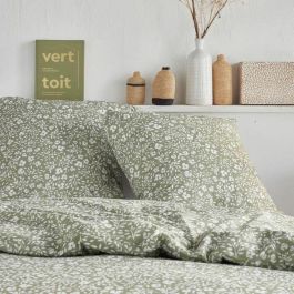 Today TOD3574641289027 Juego de Cama Crazy Estampado Floral 2 Personas 220x240 cm Verde