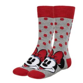 Cerdá Pack 3 Pares Calcetines Minnie Mouse Disney Talla 36-43 Regalo