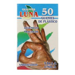 Luna Guantes Plástico Desechables G144 Talla Única Transparentes 50 uds para Peluquería y Estética Precio: 1.68999974. SKU: B15Y2CPQ64