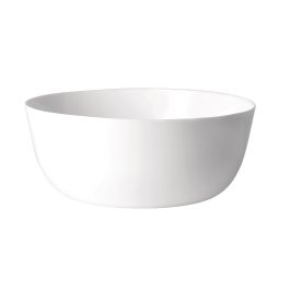 Bormioli Rocco Ensaladera Toledo 23 cm, Set 6 Unidades, Vidrio Opal Templado, Apto Lavavajillas y Microondas