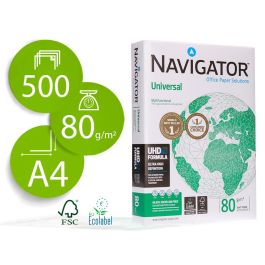 Papel Fotocopiadora Navigator Din A4 80 gramos Paquete De 500 Hojas Precio: 32.58999964. SKU: B14N8787G3