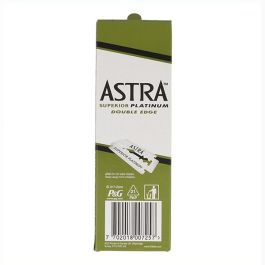 Astra Cuchillas Dobles Superior Platinum - Acero Inoxidable Recubierto de Platino - Compatible con la Mayoría de Navajas - 100 Unidades Precio: 9.5000004. SKU: S4253552