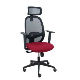 PIQUERAS Y CRESPO Silla Cilanco negra malla negra asiento bali granate brazo regulable cabecero regulable Precio: 210.79000052. SKU: B178ZNZ3QJ