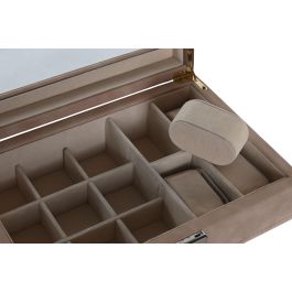 Joyero Tradicional DKD Home Decor Gris Marron 16.5 x 8 x 25.00. cm Joyero Tradicional DKD Home Decor Gris Marron 16.5 x 8 x 25.00. cm