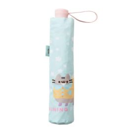 Pusheen Paraguas Plegable Automático Foodie 100cm Diámetro Poliéster