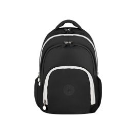 Mochila Antartik Fusion Flex Multibolsillo Negro 19 L 450x180x300 mm