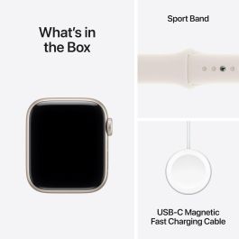 Apple Watch SE 3 Cellular 40mm Aluminium Polarstern (Sportarmband polarstern) M/L