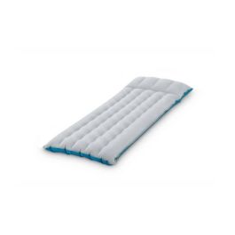 Intex Colchón Inflable de Camping para 1 Persona Gris, Vinilo Laminado Resistente, Portátil y Ligero para Mochila, 184x67x17 cm