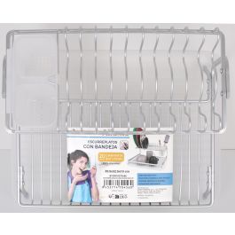 Confortime Escurreplatos Alluma 39.5 cm Largo x 32.5 cm Ancho x 19 cm Alto (6 Unidades)