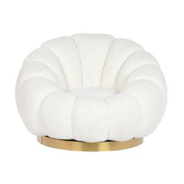 Sillon Moderno DKD Home Decor Blanco Dorado 97 x 69 x 98 cm Precio: 438.49999974. SKU: B1772MRBZ9