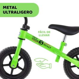 Bicicleta sin pedales s bullet verde ¡perfecta para adquirir el equilibrio! 10 pulgada 46x56x68 cm Bicicleta sin pedales s bullet verde ¡perfecta para adquirir el equilibrio! 10 pulgada 46x56x68 cm
