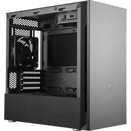 Cooler Master Silencio S400 Mini Tower PC Negro Micro ATX Mini-ITX Filtro Antipolvo Gestión Cables 16.7cm CPU 31.9cm GPU
