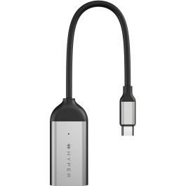 Targus HD-H8K - Convertidor HyperDrive USB-C a HDMI 2.1 para 8K 60Hz / 4K 144Hz, HDR, Acero inoxidable
