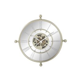 Reloj Pared Glam DKD Home Decor Champan 8 x 67 x 67 cm