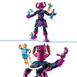 LEGO 76316 Marvel Cuatro Fantásticos vs Galactus: Set de Construcción con Figura Articulada Galactus 28cm y 4 Minifiguras Héroes +9 Años LEGO 76316 Marvel Cuatro Fantásticos vs Galactus: Set de Construcción con Figura Articulada Galactus 28cm y 4 Minifiguras Héroes +9 Años