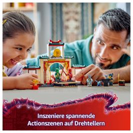 LEGO 71831 Templo Ninja Spinjitzu Dragón de juguete para niños a partir de 4 años