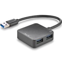 NGS IHUB3.0Tiny/ IHUB3.0TINY - Hub USB 3.0 de 4 Puertos, Alta Velocidad 5Gbps, Compatible USB 3.0/2.0/1.1 para PC/MAC