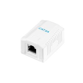 Caja de superficie 1 conector rj45 cat. 6a apantallado Precio: 5.50000055. SKU: B12FJBK7TF