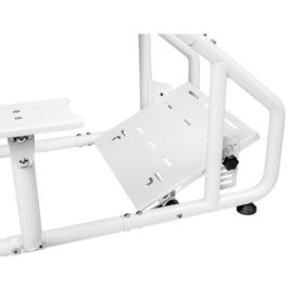 Thermaltake GSC-R30-CPASWH-01 Silla Gaming Simulator Cockpit Snow Racing Blanco