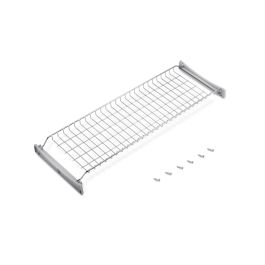 Emuca Escurreplatos para módulos altos Suprastar, módulo 800mm, Acero, Cromado
