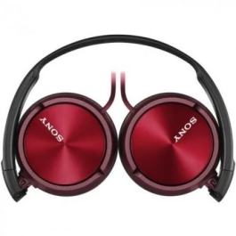 Sony MDRZX310APR Auriculares con Micrófono y Jack 3.5mm, Rojos