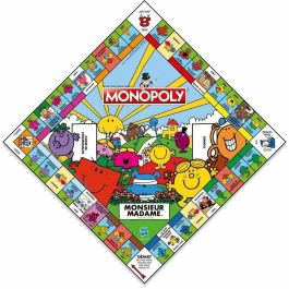 Monopoly Monsieur Madame - Juego de mesa - MOVIMIENTOS GANADORES - Monopoly protagonizado por los personajes de Monsieur Madame.