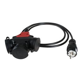 Solera 5586cob Triple Aereo de Caucho Negro con Clavija 4,8mm y Cable 2m 16A 250V Precio: 75.88999968. SKU: S7913036