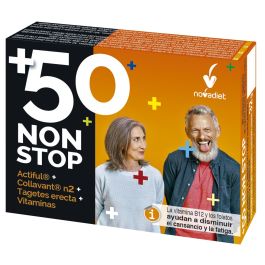 NOVADIET +50 Non Stop, 30 Cápsulas para personas de 50 años o más que ayuda a disminuir el cansancio y la fatiga y mantiene huesos y músculos. Precio: 28.5899999. SKU: B1CGBP479B