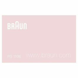 Braun FG1106 Mini recortadora de precisión para Bikini, 1 velocidad, a Batería, Gris/Blanco