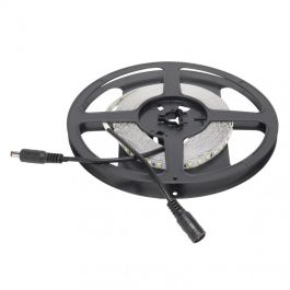 Tira de 600 LEDs 60W 5.500Lm CRI85 6000ºK SMD2835 24VDC x5M 40.000H [GR-RDT2835-120-24-CW]-Blanco Frío