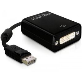 DeLOCK 61847 Adaptador DisplayPort Macho a DVI-I Hembra, 22.5cm, Negro Precio: 30.68999956. SKU: B1BHESLFSB