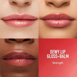 bareMinerals DEWY LIP GLOSS BALM Bálsamo Labial Brillo Hidratante 24h Vegano con Textura Jugosa Tono #Strength 2,3g