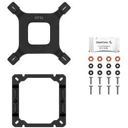 DeepCool AG400 Black ARGB V2 Cooler para CPU, Ventilador 12cm, Iluminación LED ARGB, Negro