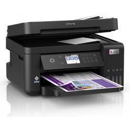 Epson ET-3850 Impresora Multifunción EcoTank 3 en 1, A4, Wi-Fi, ADF, Duplex, Inyección de Tinta, Color, 4800 x 1200 DPI
