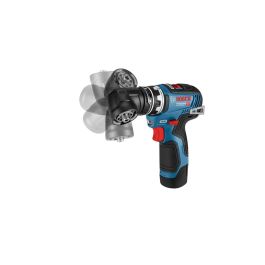 Bosch Professional Taladro GSR 12V-35 FC con 2 Baterías 3.0 Ah + Cargador GAL 12V-40 y Maletín L-Boxx