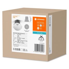 Ledvance LVE-4099854089206 Foco LED empotrable 10W 800Lm 4000K 30º IP20 para interior, ahorro energético