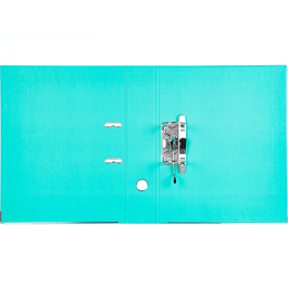 Liderpapel Documenta Archivador de Palanca Folio Verde Claro 75 mm con Compresor