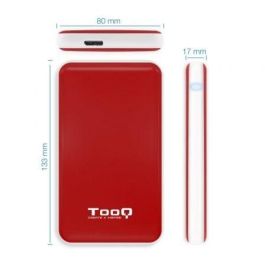 Caja Externa para Disco Duro de 2.5" TooQ TQE-2528R/ USB 3.1/ Sin tornillos Caja Externa para Disco Duro de 2.5" TooQ TQE-2528R/ USB 3.1/ Sin tornillos