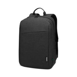 Lenovo Mochila para portátil B210 de 15.6 pulgadas, color negro, diseño casual y resistente al agua, compartimento acolchado para portátil