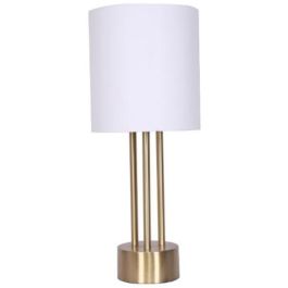 Lámpara de mesa DKD Home Decor Dorado Blanco 220 V 50 W (28 x 28 x 67 cm) Precio: 123.50000036. SKU: S3031175