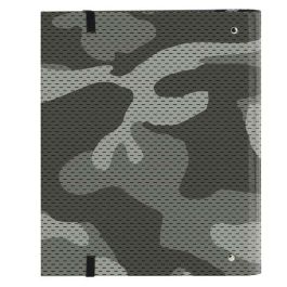 Carpeta de anillas Safta Stone Negro 27 x 32 x 3.5 cm