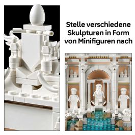 Lego Architecture 21062 Fontana de Trevi - Set de Construcción para Adultos