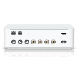 Ubiquiti PowerAmp Amplificador Audio Estéreo Clase D 260W RMS (4 Ohmios) 0.05% THD LAN Gigabit Conectores Banana para Hogar Blanco